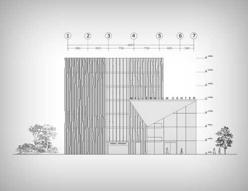 slide 7 - Elevation 2 - North